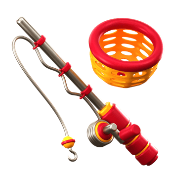fishing 3d illustration png