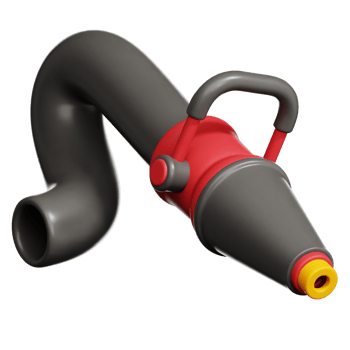 Nozzle 3d illustration png
