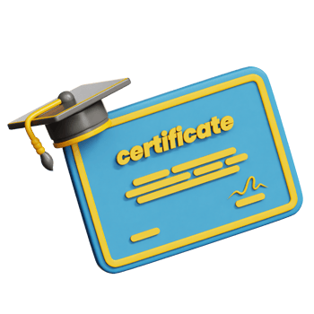 Graduation Certificate 3d illustration png