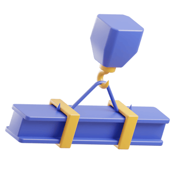 Crane 3d illustration png
