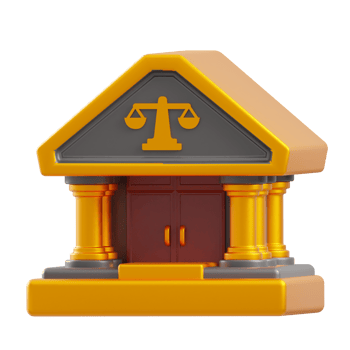 Supreme Court 3d illustration png