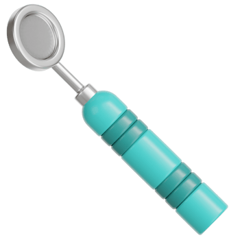 Dental Mirror 3d illustration png