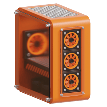 CPU 3d illustration png