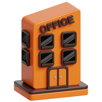 Office Building 3d illustration png