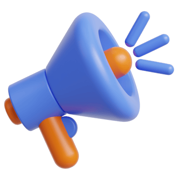 Broadcast Marketing 3d illustration png