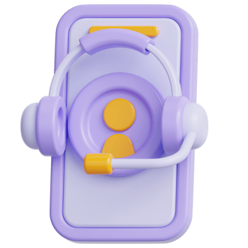 Customer Call 3d illustration png