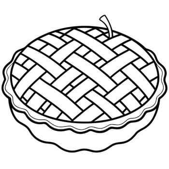 Sweet Treats Coloring Page For Kids Coloring Book vector