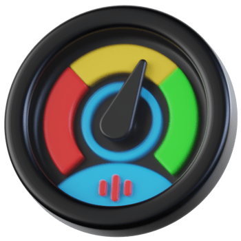Tachometer 3d illustration png