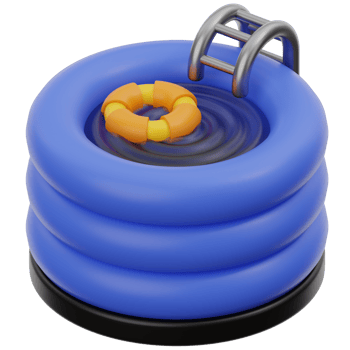 Swimming Pool 3d illustration png