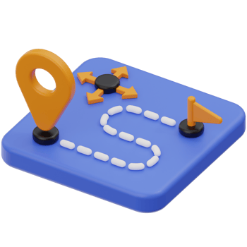 Route 3d illustration png