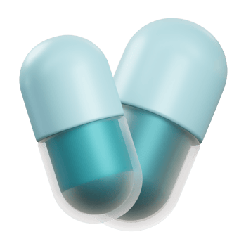 Capsule 3d illustration png