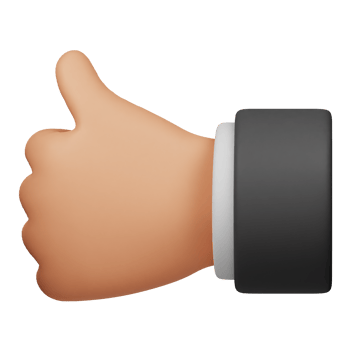 thumbs up 3d icon png