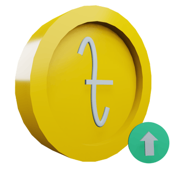 3 D illustration of taka icon png
