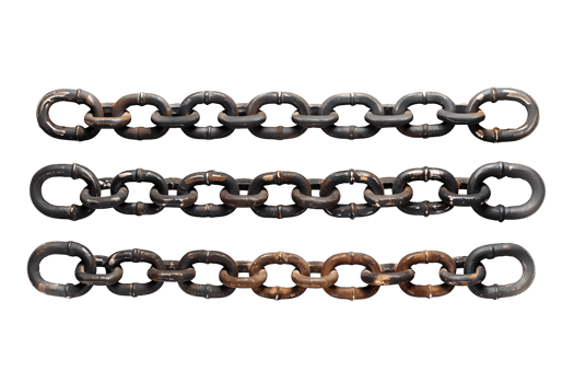 Metal Chains on transparent Background png