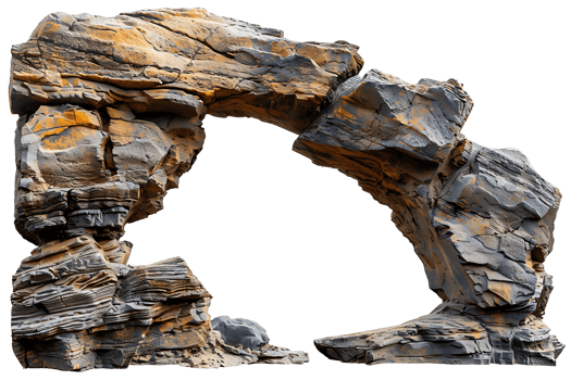 Isolated Majestic Archway png