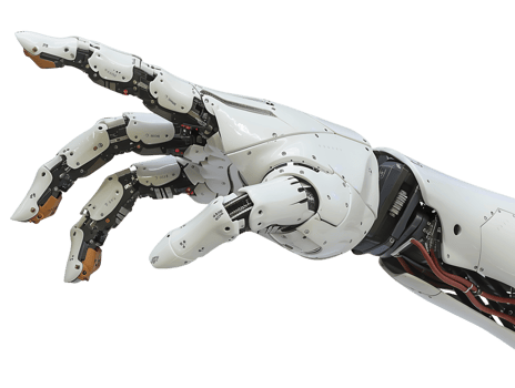 Robot Hand with Clear Background png