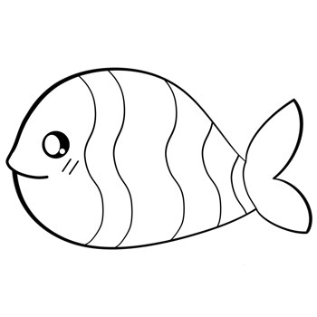 Sea animals Coloring and doodle png