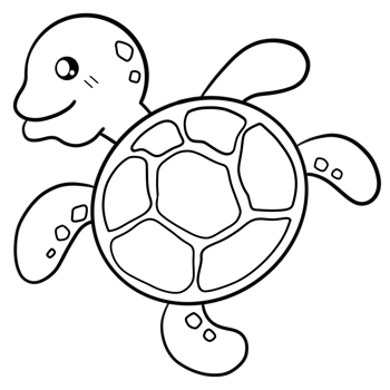 Sea animals Coloring and doodle png