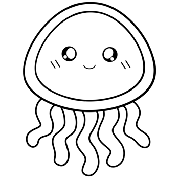 Sea animals Coloring and doodle png