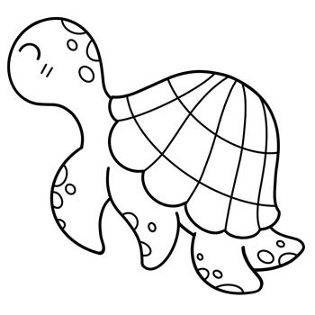 Sea animals Coloring and doodle png