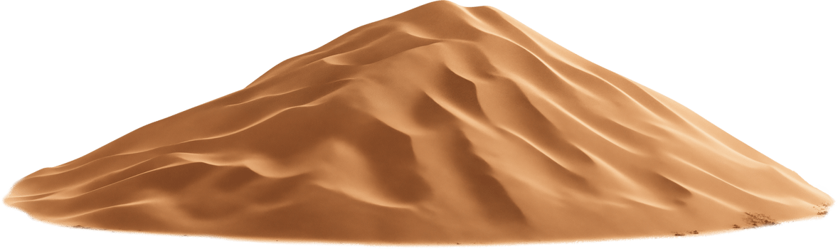 Desert sand dune png