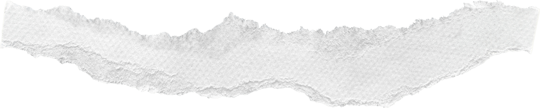 White Torn Paper Strip png