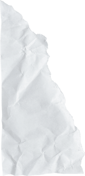 White Textured Torn Paper Piece png