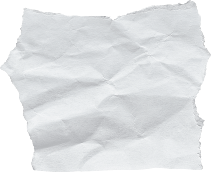 White Textured Torn Paper Piece png