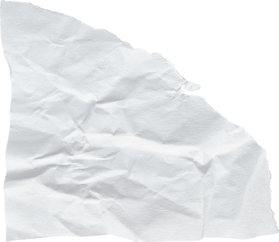 White Textured Torn Paper Piece png