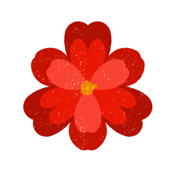 Colorful spring flowers png