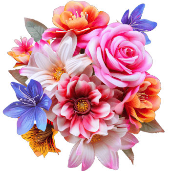 A vibrant Flower png