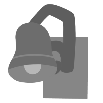 a bell icon on background png
