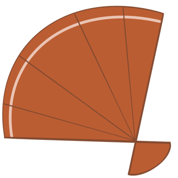 Chinese hand fan red clipart png