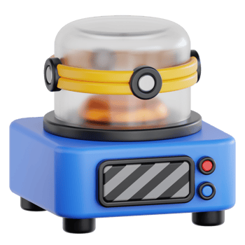 Analytical Balance 3d illustration png