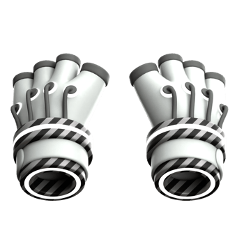 Ar Gaming Gloves 3d illustration png
