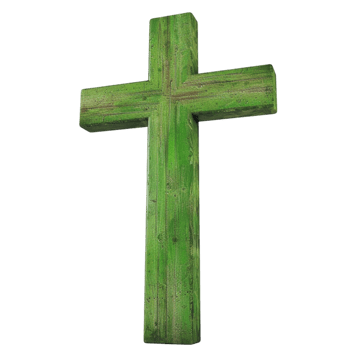 Green Crispy Icon Logo Symbol on Transparent Background AI-Generative png