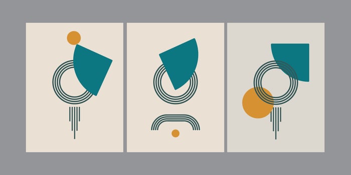 Abstract art for decoration and collection, printable and easy to edit vector
