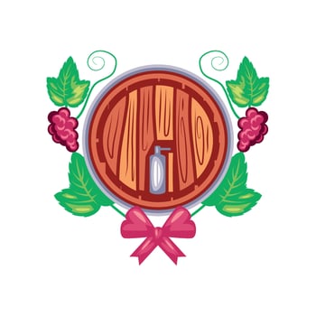 wine day event vector