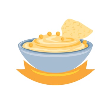 hummus day festive vector