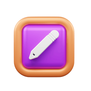 User Interface 3d icon illustration or User interface web and apps icon png