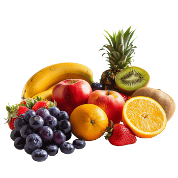 Fruits, fruit realistic Illustration. Realistic Transparent file. Mockup template for artwork graphic design png