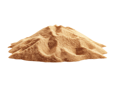 Summer sand beach objects isolated png