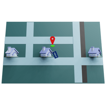 3 D illustration of car ren office icon png
