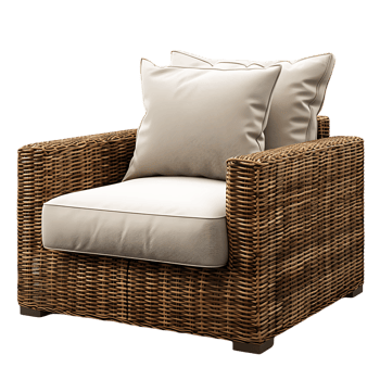Isolated Outdoor Chair Transparent png