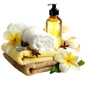 Spa Wellness Accessories Isolated png