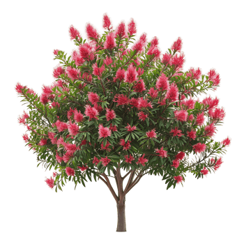 Callistemon Viminalis with Transparent Background png