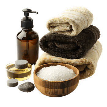Isolated Spa Accessories Transparent png