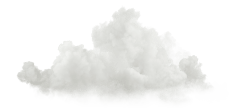 realistic clouds cumulus on transparent backgrounds 3d render png
