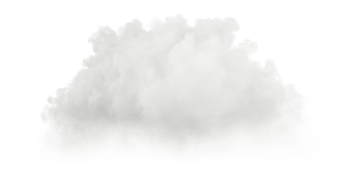 Freedom shapes clouds flowing landscape 3d render png