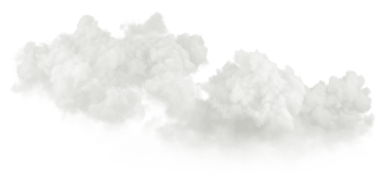 Calmness atmosphere cloud shapes specials effect 3d render png